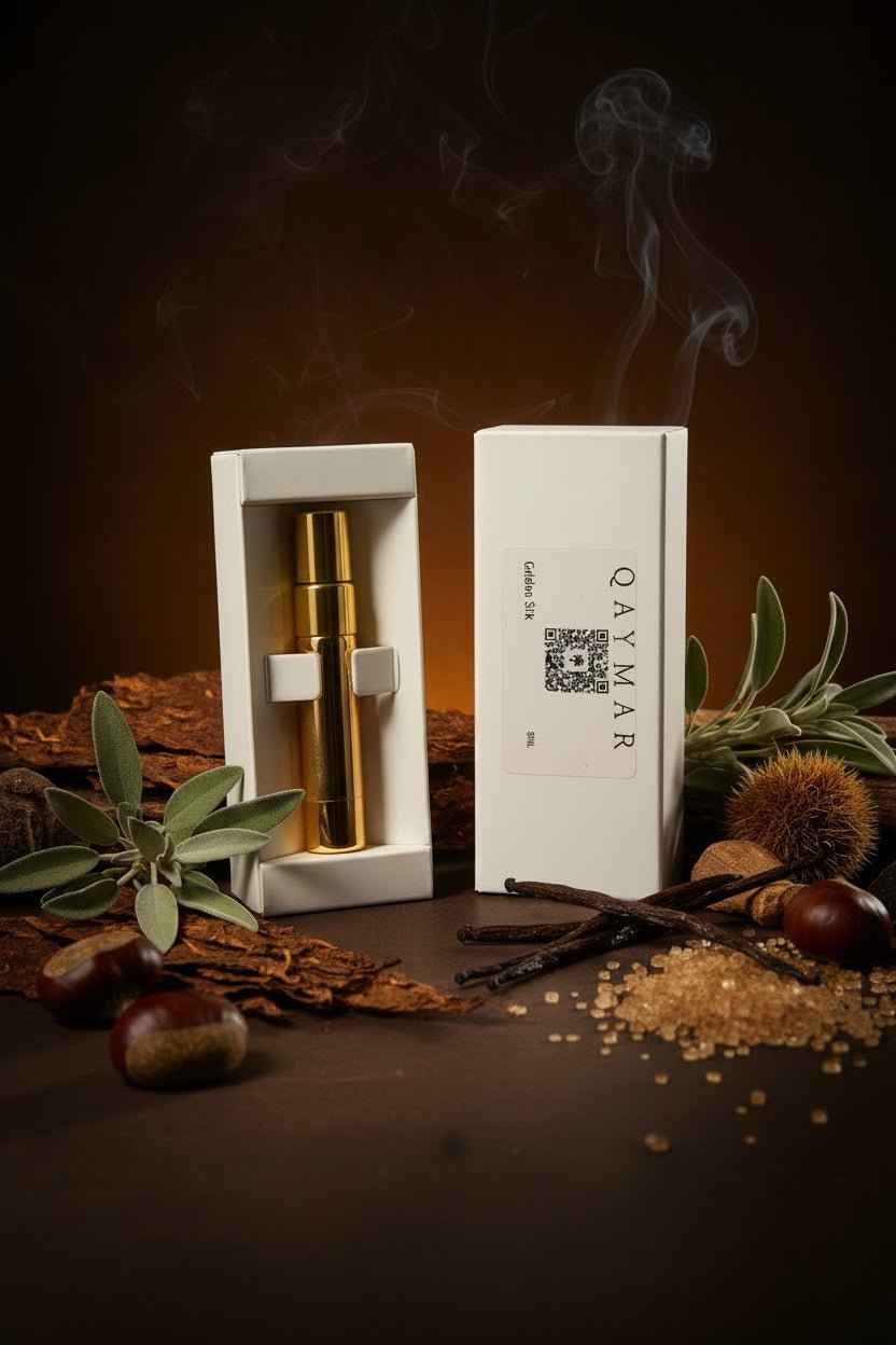 Qaymar perfume discovery golden silk